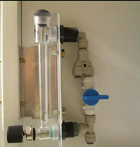 0.05-0.5GPM 0.2-2LMP Tubig Liquid Daloy ng Metro Flowmeter 1/2 PT Thread