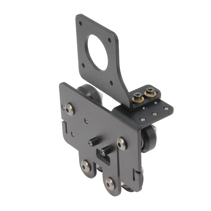 Ender 5 pro Direct Drive Upgrade Kit Aluminum Plate with Dual Gear Extruder with Motor, Easy Print TPU Flexible Filament for Ender 5 (Aluminum Plate+Dual Extruder+Motor Kit) Aluminum Plate+Dual Extruder+Motor Kit