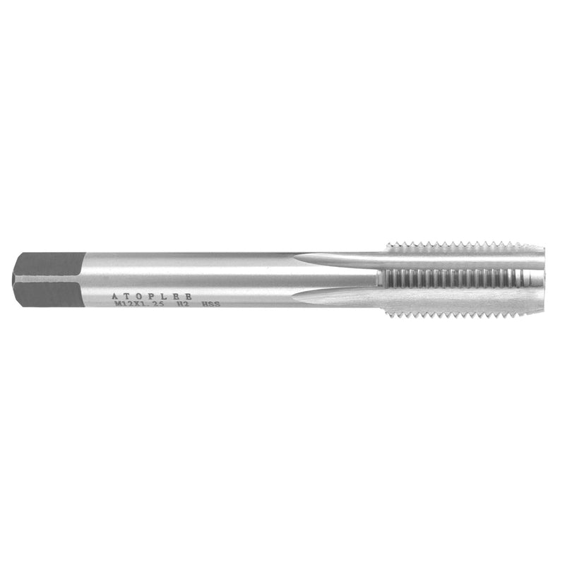 ATOPLEE Metric Thread Tap,M12 HSS 6542 Right Hand Thread Tap (M12x1.25) M12x1.25 Silver