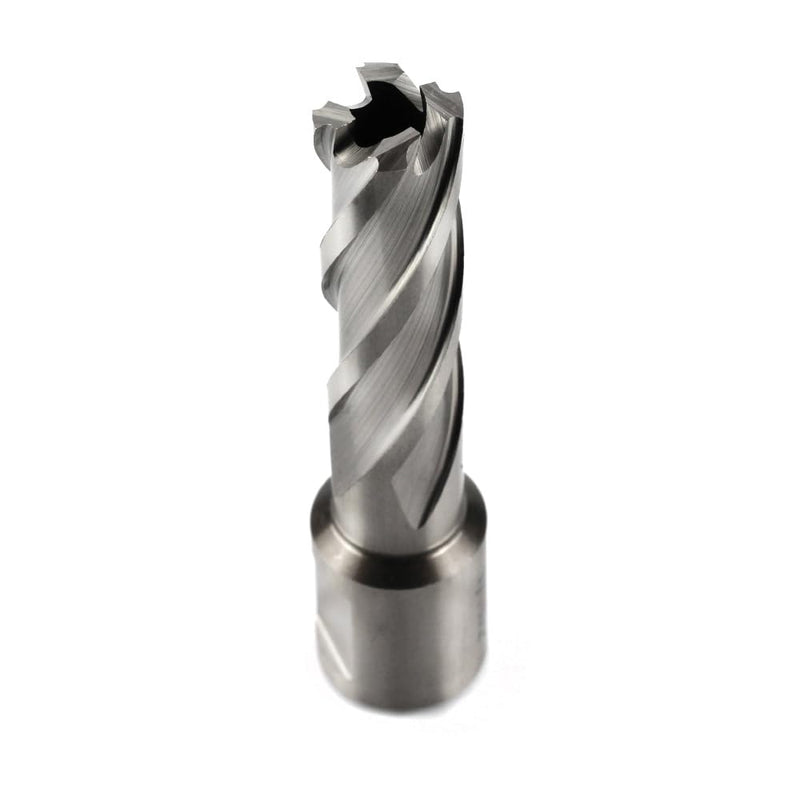 OSCARBIDE 9/16" x 2" HSS Annular Cutter 3/4" Weldon Shank Mag Drill Bit | 2 Flat | 9/16"Cutting Diameter | 2"Cutting Depth | Burr-Free Holes | Rapid Chip Removal | Precision Ground Edges
