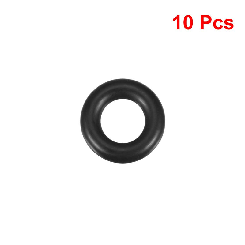 uxcell Nitrile Rubber O-Rings 19mm OD 11mm ID 4mm Width, Metric Sealing Gasket for Automotive Machine Plumbing, Pack of 10 11mmx19mmx4mm