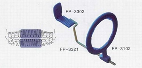 5 Anterior X-Ray Aiming Ring Blue - XCP Style Positioning