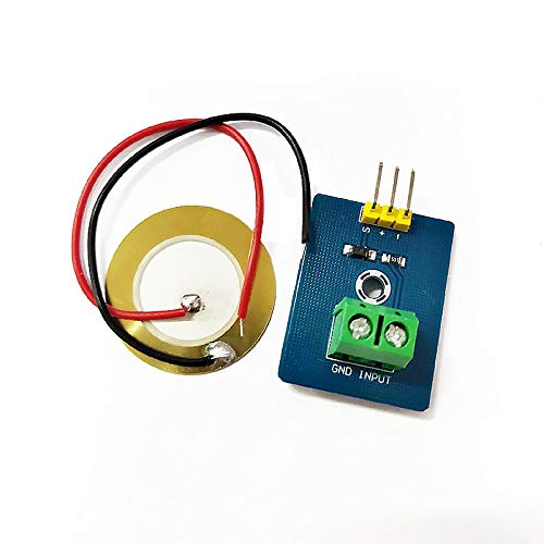 HiLetgo 5pcs Piezoelectric Sensor Analog Ceramic Vibration Sensor Module Piezoelectricity for Arduino DIY KIT