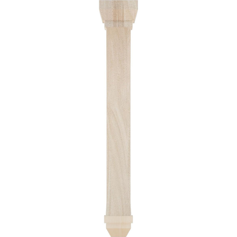 Ekena Millwork BKT02X07X14STRW Stockport Wood Brackets, 2 1/4"W x 7"D x 14"H , Rubberwood 2.25-in. W x 7-in. D x 14-in. H
