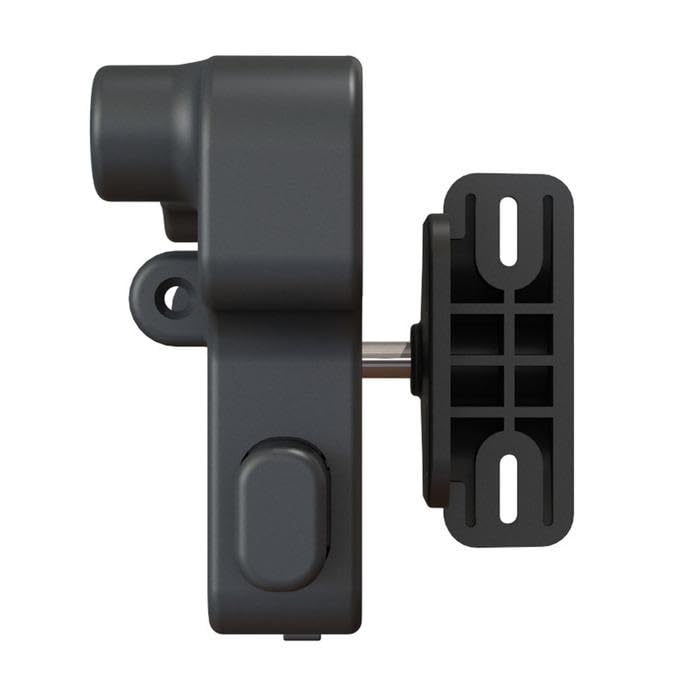 Traverse Gate Latch for 4"" Posts, Black