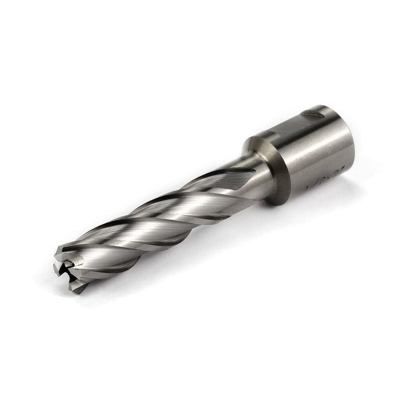 OSCARBIDE 1/2" x 2" HSS Annular Cutter 3/4" Weldon Shank Mag Drill Bit | 2 Flat | 1/2"Cutting Diameter | 2"Cutting Depth | Burr-Free Holes | Rapid Chip Removal | 10x Faster Than Twist Drills