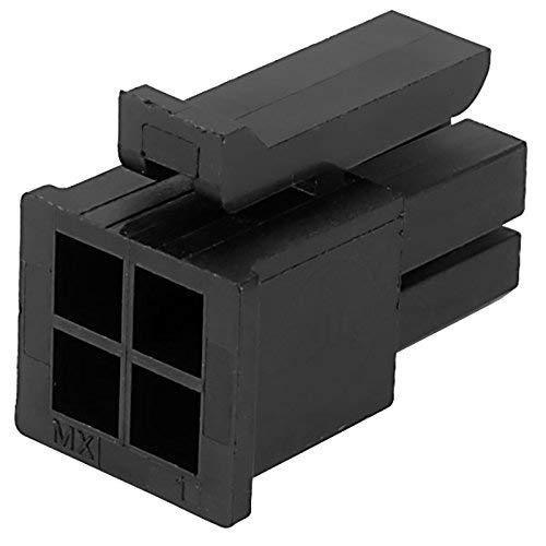 Molex Micro-Fit 3.0 dual row (4 Circuits) Male & Female receptacle plug, w/Terminal sockets, (Pack of 5 Set)