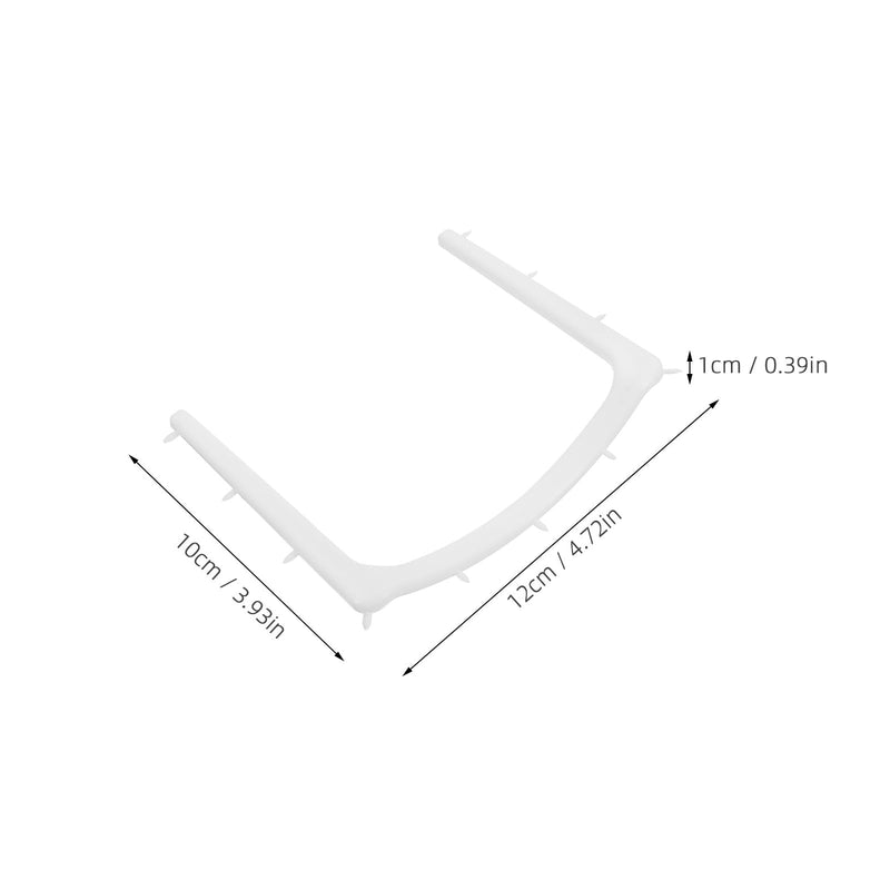 Healifty 10pcs Disposable Dental Rubber Dam Frame Holder Autoclavable Rubber Barrier Bracket Distracter Lab Instrument