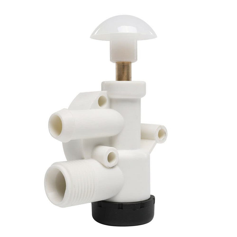 385314349 RV Water Valve Kit Replacement for Sealand Traveler and VacuFlush Pedal-flush Toilet