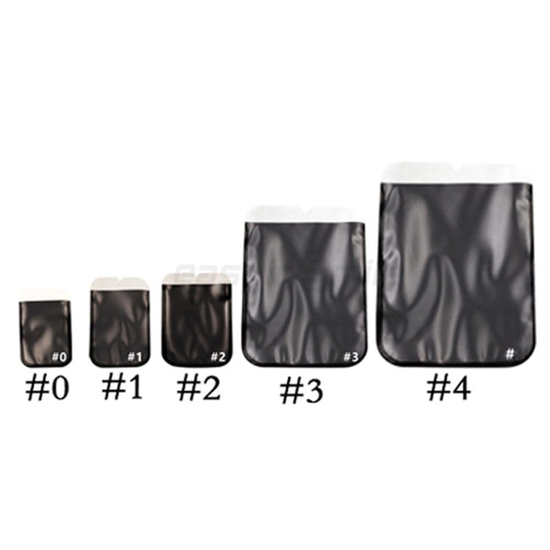 Dental X-Ray Barrier Envelopes 100pcs Phosphor Plate Envelope for Dental X-Ray Phosphor Plate Imaging Sensor (Short Side Opening #2) Short Side Opening #2