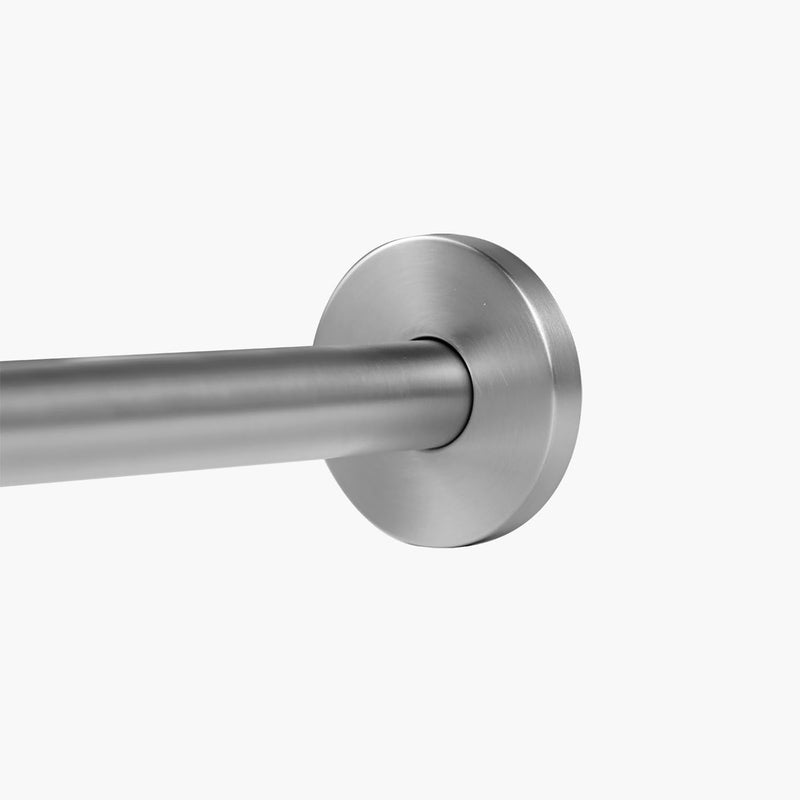 Naiture 90 Degree Shower Head Extension Arm, 20 inch Length Wall-Mount Rainhead Arm with Flange, 1/2 NPT Threaded Connection, Brass, Brushed Nickel Finish 20" x 3-1/2"