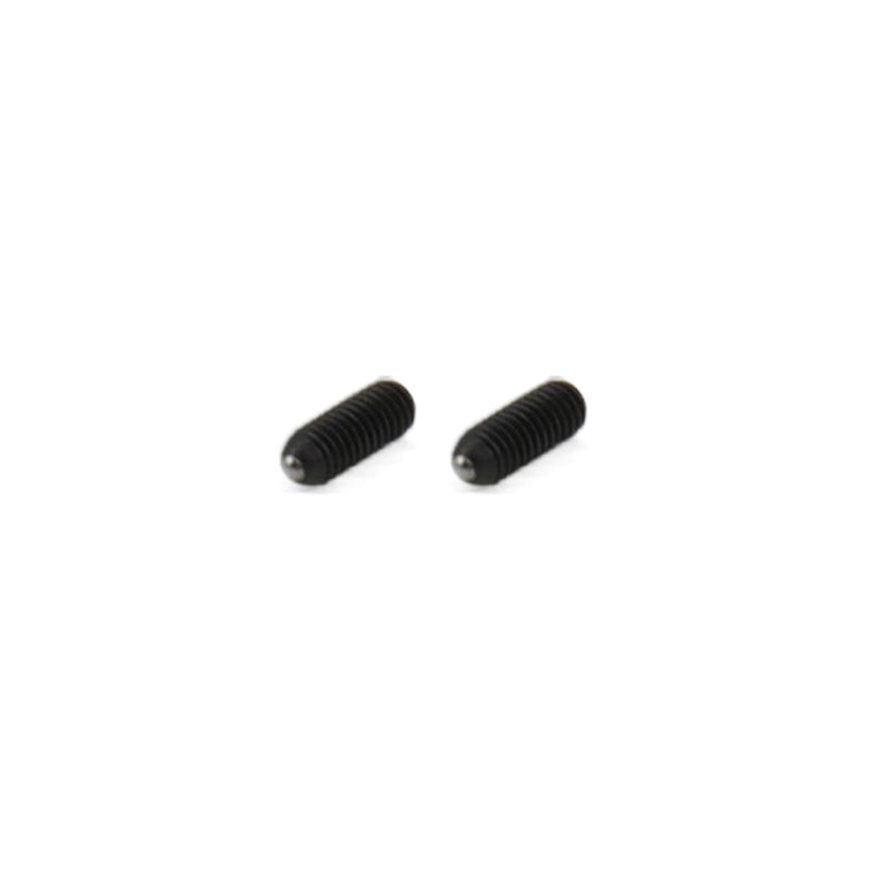 Sscon 20Pcs M3*8mm Carbon Steel Hexagon Socket Black Spring Plungers Ball Plungers Ball Screws