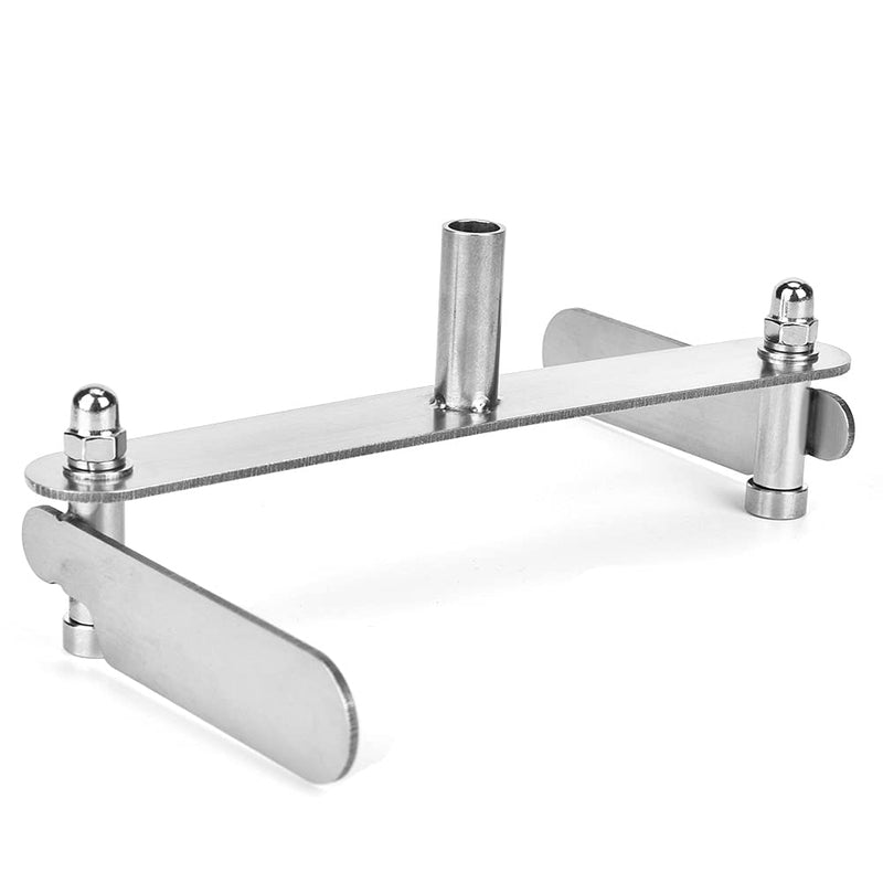 Center Finder, Stainless Steel Marking Positioning Gauge & Centering Tool, Dual Function Scriber and Offset Marker, for Woodworking and Wood Center Finding 40-100MM