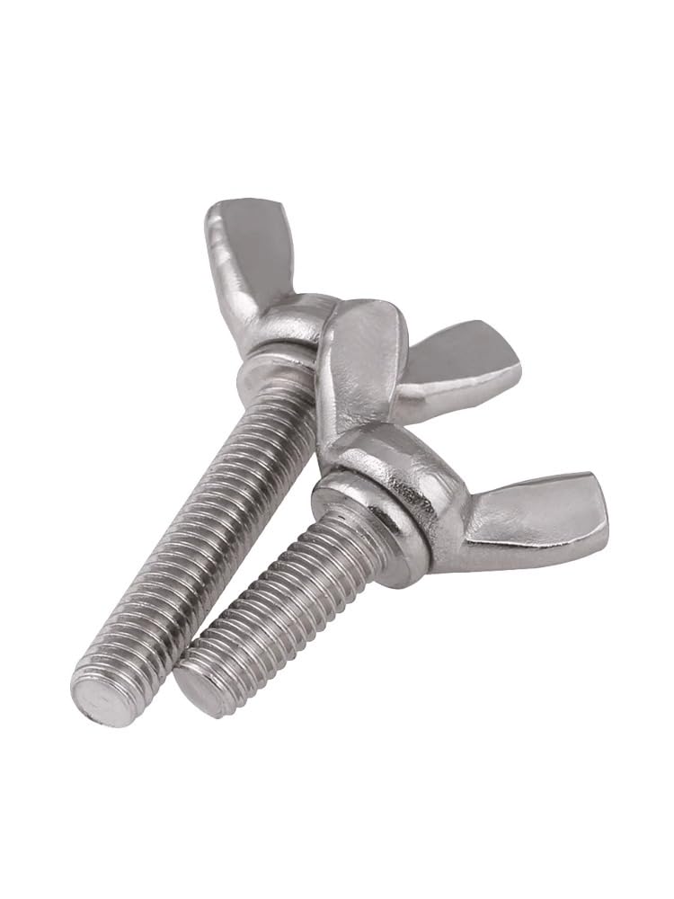 304 Stainless Steel Wing Butterfly Screws, Thumb Hand Screws for Electronic Equipment (5/16-18x3/4(10pcs),10) 5/16-18x3/4(10pcs) 10