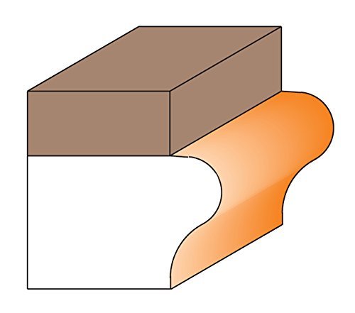 CMT 855.804.11B Window Sill Bit with 3/8 to 7/32-Inch Radius, 1/2-Inch Shank