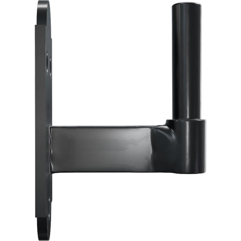 SteelTek Pintel on Plate with 2 1/4" Offset (Sold as Pair), 304 Stainless Steel, Powder Coated Black