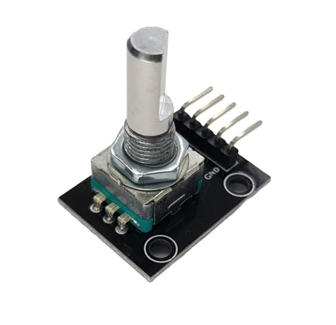 Rotary Encoder for Arduino, ESP32, ESP8266, Raspberry Pi, 5 Pieces