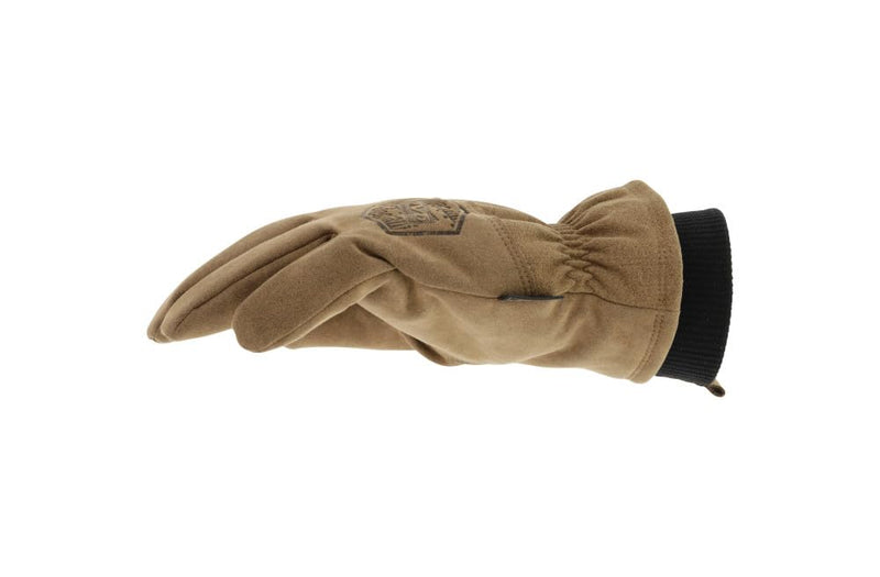 Mechanix Wear ColdWork Insulated Driver - Insulated Leather Gloves for Winter Work - Water-Resistant - Secure Fit - Touchscreen-Capable - Durable - Medium - Brown