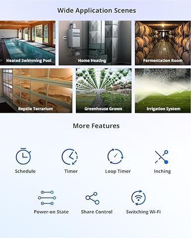 Zigbee 1CH 85-250VIntelligent Temperature Sensor,High Precision Waterproof Probe Sensor,Wireless Intelligent Monitoring,Tuya app Remote Smart Switch(tuya zigbee hub needed) 1CH 120V