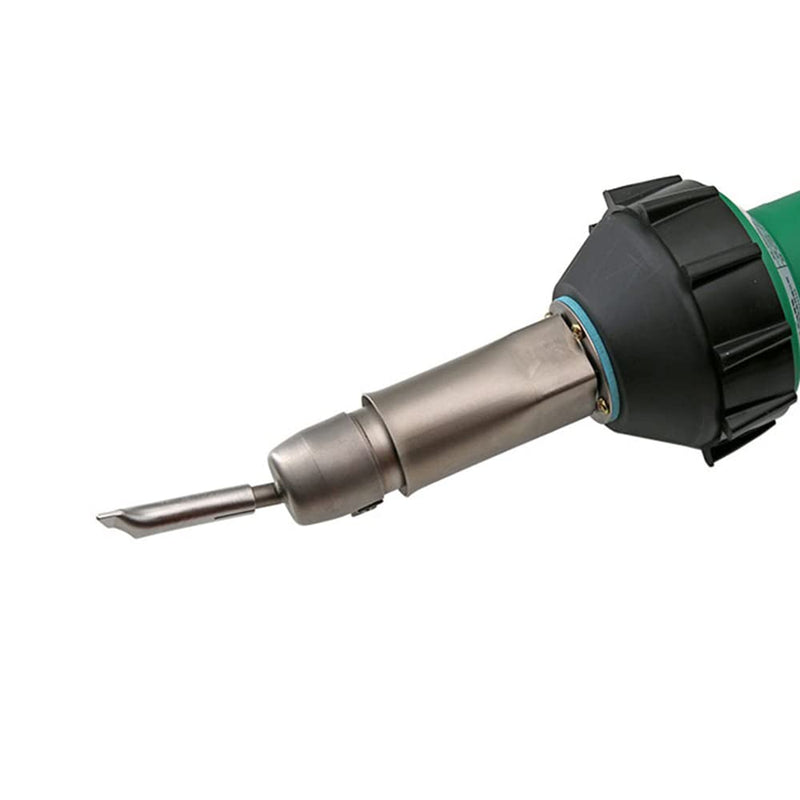 6pcs Triangular Round Speed Welding Nozzle Tacking Nozzle Push Fit 5mm Standard Welder Tip for PVC Hot Air Gun Plastic Heat Gun Welding Machine
