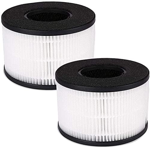2 Pack BS-03 Replacement Filter for PARTU and Slevoo BS03 Air Purifier 2 Pack