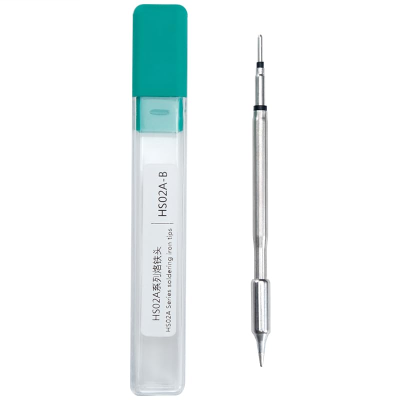 FNIRSI F245 Soldering Iron Tips for HS02A DWS200, F245-K, KU, JS, I, C2, B Replacement Tips, Constant Temperature Solder Iron Head