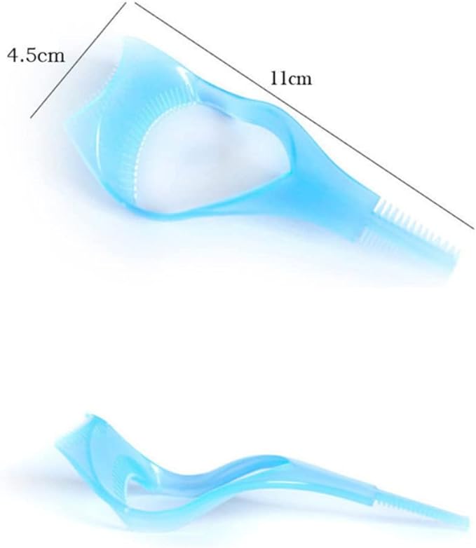 Itisyou Mascara Guard Eyelash Comb Mascara Comb Mascara Guard 3 in 1 Eyelash Assist Eyelash Applicator 2 Pack - NewNest Australia