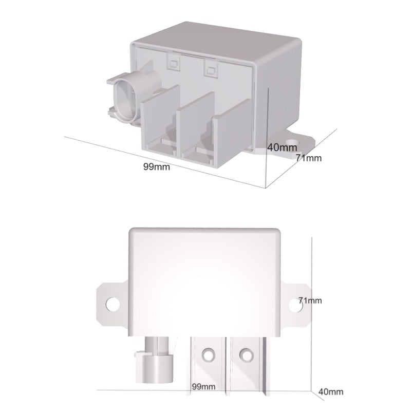 TE CONNECTIVITY V23132-A2001-B200 High Current Relays & Modules; 12V 120A 1 Form A; SPST-NO