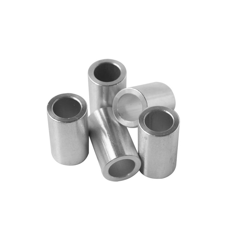 Aluminum Spacer 3/4" OD x 1/2" ID x Choose Your Length, Round Spacer Unthreaded Standoff Bushing Plain Finish, Fits Screws Bolts 1/2" or M12 by Metal Spacers Online (1-1/4" Length, 2 Pack) 1-1/4" Length
