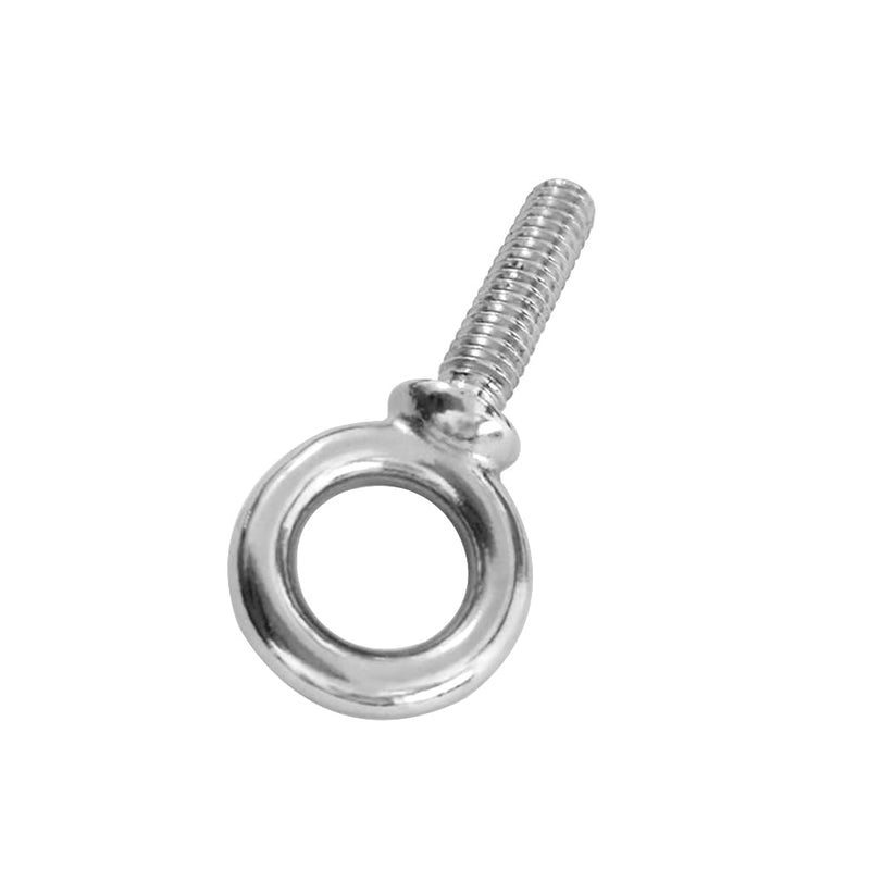 1/4"-20 x 1 UNC Lifting Shoulder Eye Bolts, Marine Grade 304 Stainless Steel Threaded Nut Fastener (10 Pack) 1/4"-20 x 1" Pack of 10 (304 stainless steel)