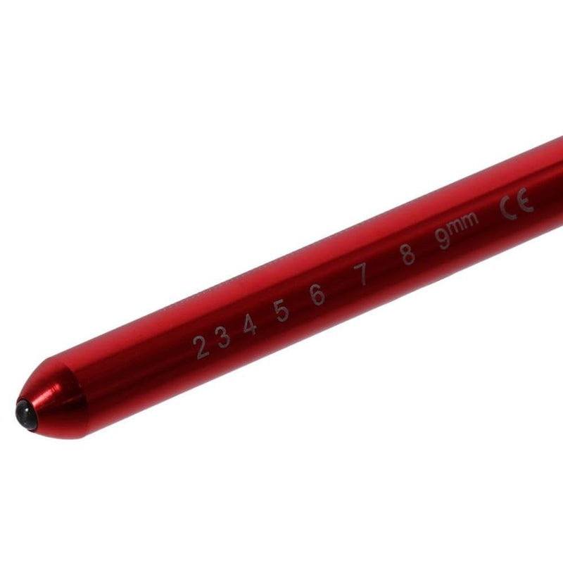 Pupil Check Pen Light Red, Blue Professional White Light Medical Pen Light Lightweight LED Diagnostic Lamp Nurse Student Doctors(Red) 1