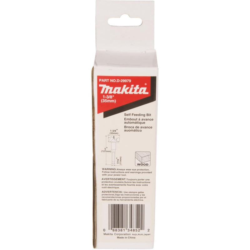 Makita D-29979 1-Inch-3/8 Self Beeding Bit