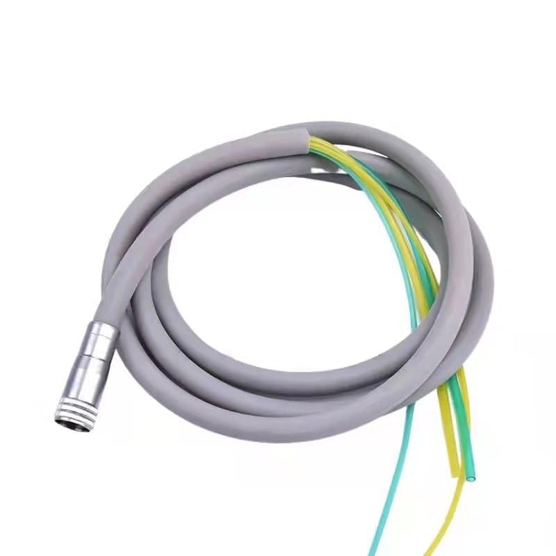 Dental Silicone Hose Air Turbine for Handpiece Tubing, 2/4 Holes Dental Silicone Tube Connector (4 Holes) 4 Holes