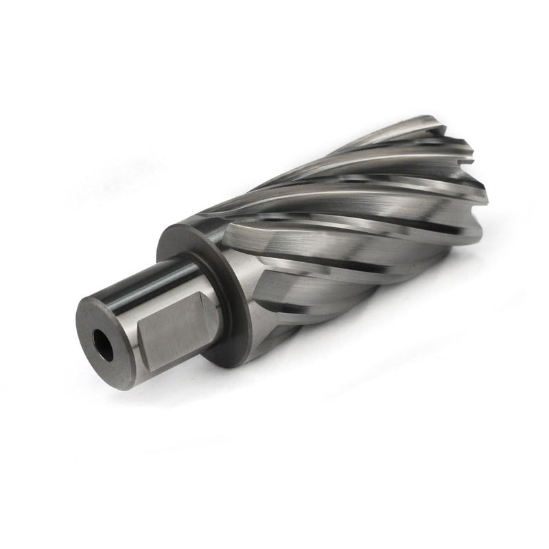 OSCARBIDE 1-3/16" x 2" HSS Annular Cutter 3/4" Weldon Shank Mag Drill Bit | 2 Flat Shank | 1-3/16"Cutting Diameter | 2"Cutting Depth | Burr-Free Holes | Rapid Chip Removal | Precision Ground Edges