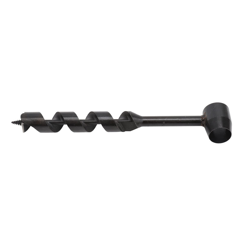 1 Inch Manual Auger Drill Bit with T Handle, Wood Auger for Bushcraft Backpack Camping Survival Tool (25-230mm)