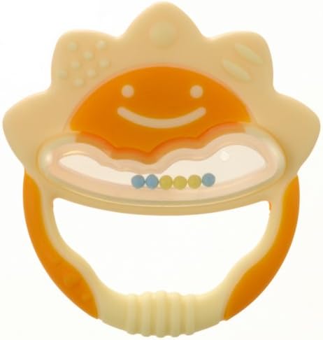 Japan Richell Baby Training Teether 3 Months and Up - Yellow - NewNest Australia
