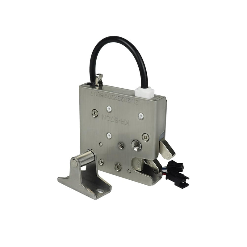 Electronic Rotary Push-to-Close Latch, Auto Relock, with Latch Status Microswitch, Non-Sealed Connector， Electric Lock for Cabinet Drawer Locker