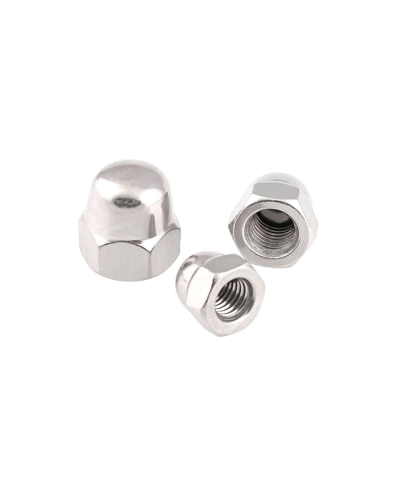 #6-32 Acorn Nuts - IMScrews 304 Stainless Steel Acorn Nuts - Durable, Rust-Resistant Fasteners for Various Applications Pack of 25 #6-32