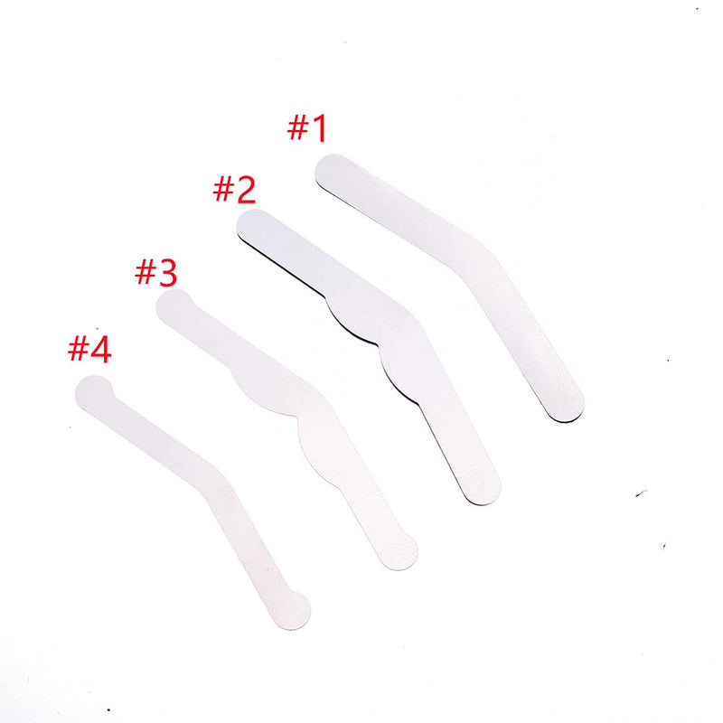 144PCS Dental Matrix Bands Tofflemire Type 0.04mm Stainless Steel Matrices Strips (#4) #4