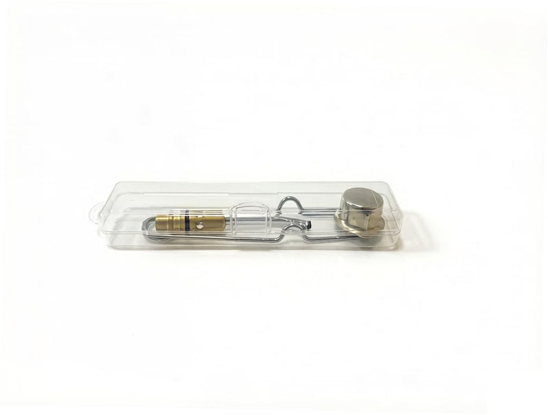 A-3 3/16" Air Acetylene Replacement Tip with Flint Striker for Turbo Torch G-4 /PLF–A5 Handles, Self Lighting Torch Tips, Light/Medium Duty Air Acetylene Swirl Quick Connector Flame Tip A-3