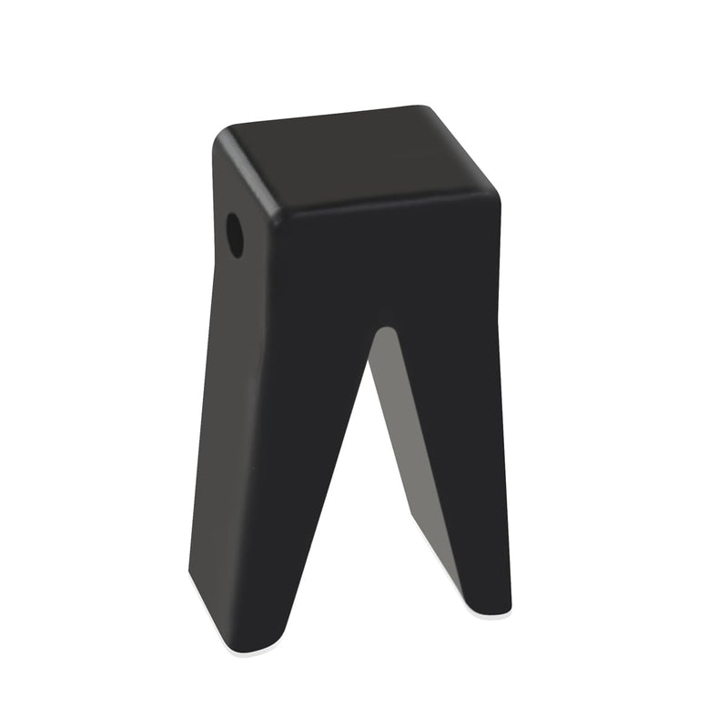 181440 Rubber Transom Saver V-Block W/Hole Compatible with Tracker Marine Y-Frame (Rubber V-Block)