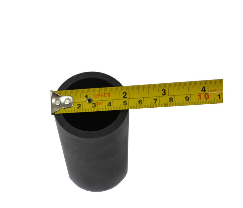 OTOOLWORLD Smelting Lab Graphite Crucible Lab Supply (50MM(1.97") X 100MM(3.94")) 50MM(1.97") X 100MM(3.94")