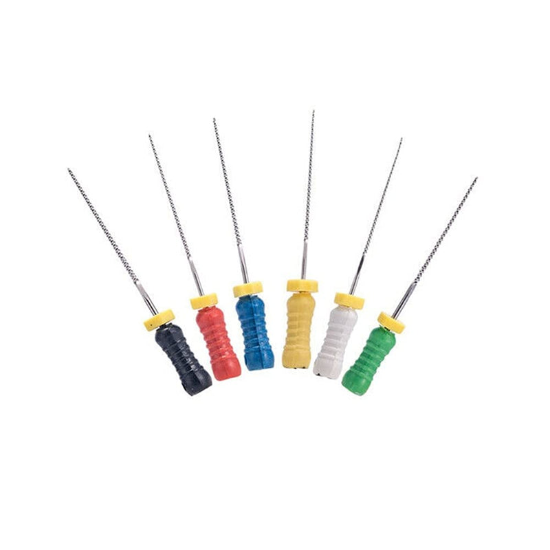 Dental Endo Hand Use K-Files 25MM Endodontic Stainless Steel Files (15-40#) 15-40#