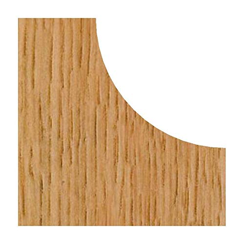Whiteside Router Bits 1806 Cove Bit with 5/8-Inch Radius, 1-3/4-Inch Large Diameter and 3/4-Inch Cutting Length