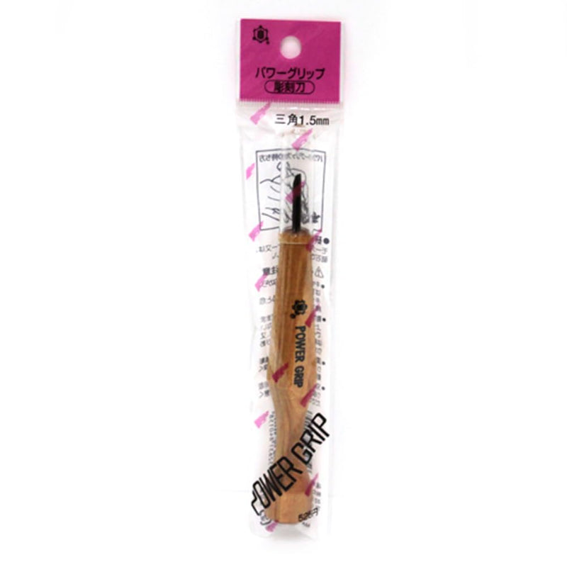 Mikisho Power Grip Chisel Triangular 0.06 inch (1.5 mm)