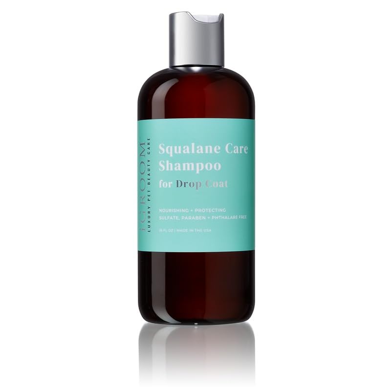iGroom Squalane Care Dog Shampoo for Dropcoats, Luxury Pet Beauty Care, Reduce Breakage and Split Ends, Promotes Strong and Healthy Hair, Made in USA, 16 oz - PawsPlanet Australia