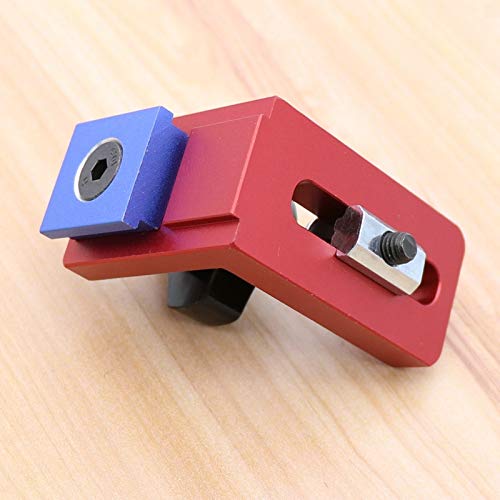 2pcs Miter Track Stop T-track Sliding Brackets For T-Slot T-Track Woodworking DIY Tool