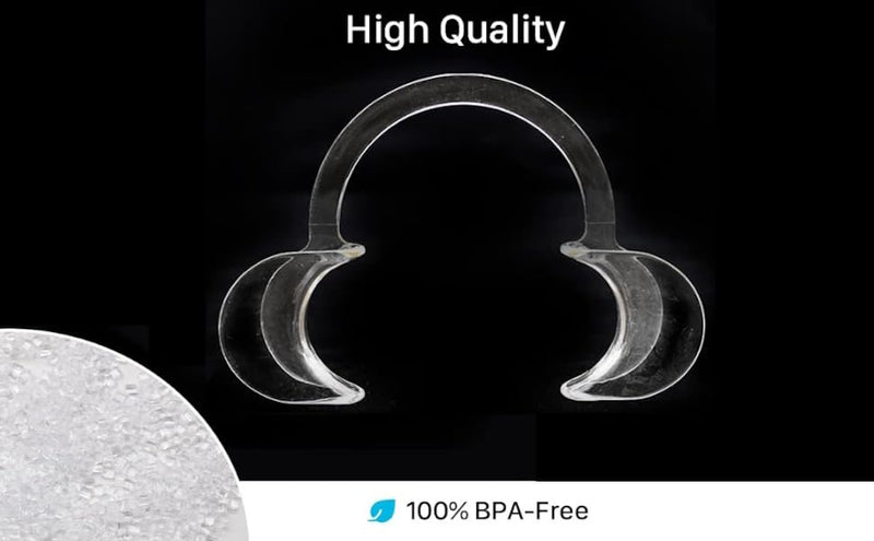 20-Pack (Size Small) - Dental C-Shape Oral Cheek Mouth Lip Autoclavable Retractor Opener for Dental Procedures, Teeth Whitening or Fun Challenge Games