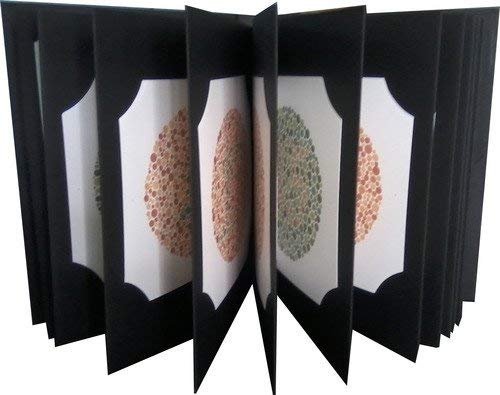 ISHIHARA Color Vision Test Book with 38 Plate with User Manual