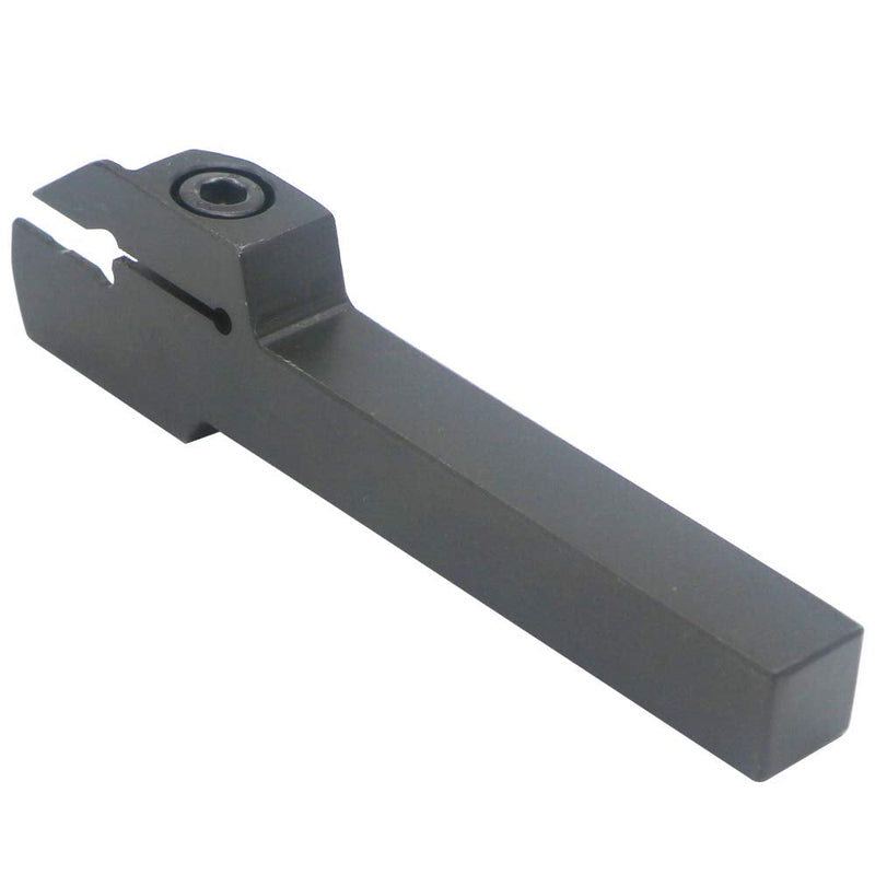 CNC Lathe Grooving Tool Holder MGEHR1212-2(0.47 Inch), with Three MGMN200 Cemented Carbide Blades. Yellow Processed Steel, Fuchsia Processed Stainless Steel, Silver Processed Aluminum Alloy. (2mm) MGEHR1212-2 (Right)
